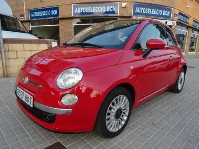 Usado Fiat 500 Lounge 69 CV (50 kW) 2012 Rojo Utilitario