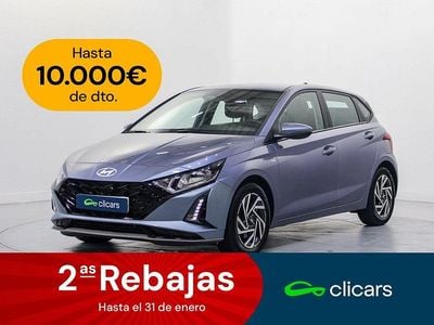 Azul Usado 2024 Hyundai i20 Berlina | 16.990 € (Precio justo)