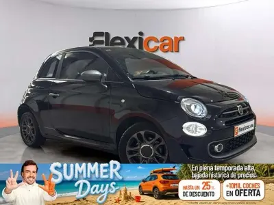 Usado Fiat 500 Sport 71 CV (52 kW) 2021 Negro Berlina