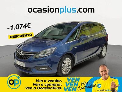 Usado Opel Zafira Selective 120 HP (88 kW) 2017 Azul Monovolume