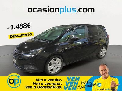 Usado Opel Zafira Expression 120 CV (88 kW) 2017 Negro Monovolumen
