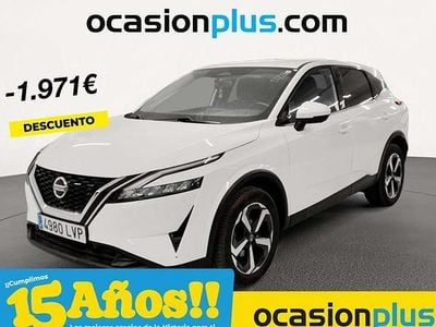 Blanco Usado 2021 Nissan Qashqai N-Connecta SUV | 18.355 € (Precio justo)