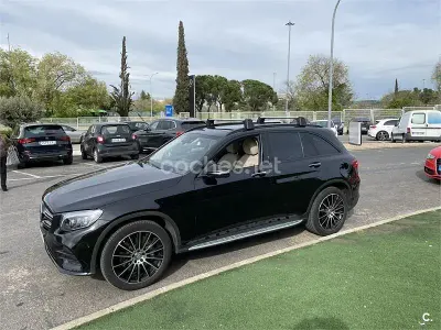 Usado Mercedes GLC250 AMG line 204 CV (150 kW) 2016 Negro SUV