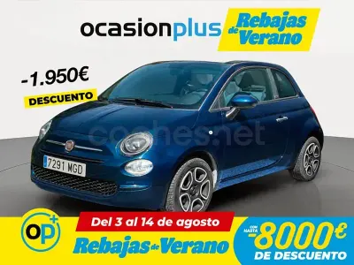 Usado Fiat 500C Club 70 CV (51 kW) 2023 Azul Descapotable