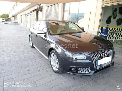 Usado Audi A4 S-Line 143 CV (105 kW) 2010 Gris / plata Berlina