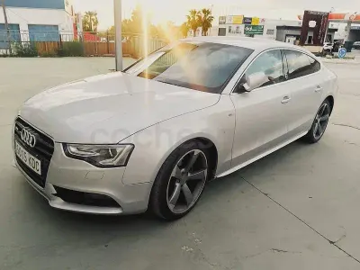 Usado Audi A5 Sportback Ambiente 177 CV (130 kW) 2012 Gris / plata Utilitario