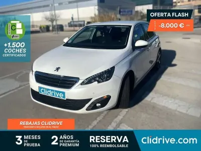 Begagnad Peugeot 308 SW Active 131 HK (96 kW) 2014 Vit Kombi