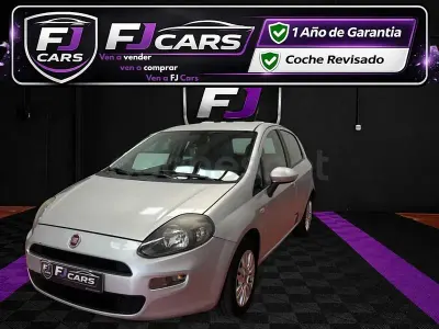 Usado Fiat Punto Easy 75 CV (55 kW) 2014 Gris / plata Utilitario