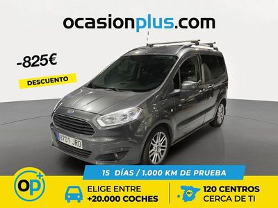 Gris Usado 2016 Ford Tourneo Courier Titanium Monovolumen | 9954 € (Super precio)