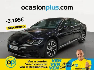 Usado VW Arteon R-line 150 CV (110 kW) 2018 Negro Utilitario