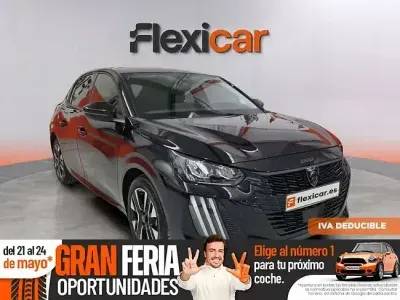 Usado Peugeot 208 Allure 100 CV (73 kW) 2025 Negro Utilitario