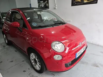 Usado Fiat 500C 69 CV (50 kW) 2014 Rojo Descapotable
