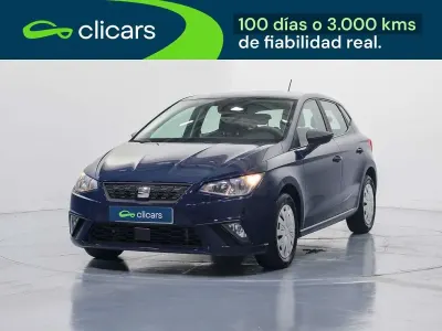 Usado Seat Ibiza Reference 80 CV (58 kW) 2019 Azul Utilitario