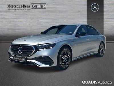 Nuevo Mercedes E220 AMG line 197 CV (144 kW) 2025 Plata hightech