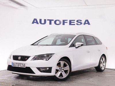 Usado Seat Leon ST FR 150 CV (110 kW) 2016 Blanco Familiar