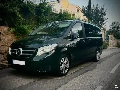 Usado Mercedes V250 Avantgarde 190 CV (139 kW) 2015 Negro Monovolumen