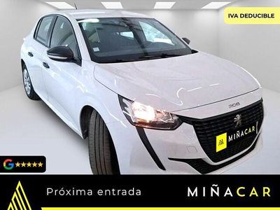 Blanco Usado 2021 Peugeot 208 Active Utilitario | 12.490 € (Precio justo)