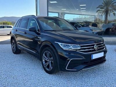 Usado VW Tiguan R-line 150 CV (110 kW) 2022 Negro SUV