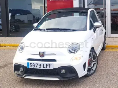 Usado Abarth 595C Turismo 165 CV (121 kW) 2021 Blanco Descapotable
