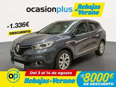 Usado Renault Kadjar LIMITED 132 CV (97 kW) 2018 Gris SUV