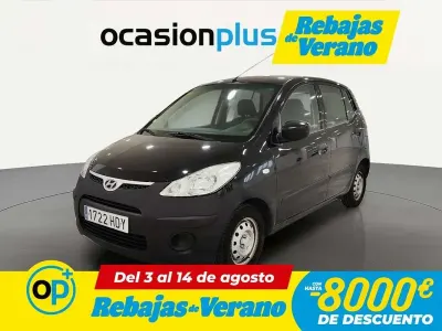 Usado Hyundai i10 Classic 67 CV (49 kW) 2011 Negro Utilitario