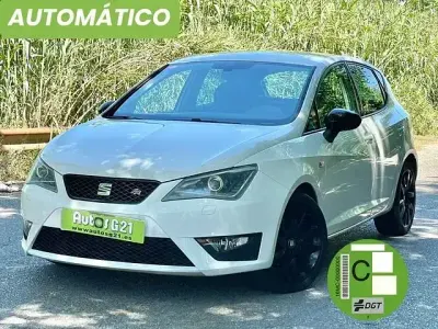 Usado Seat Ibiza FR 110 CV (80 kW) 2016 Blanco Berlina