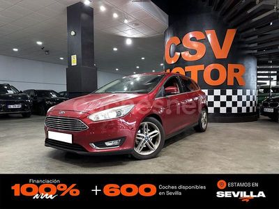 Rojo Usado 2015 Ford Focus Berlina | 6650 € (Precio justo)