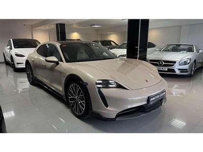 Beige Usado 2021 Porsche Taycan Cross Turismo Familiar | 63.900 € (Precio justo)