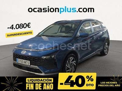 Azul Usado 2024 Hyundai Bayon SUV | 18.600 € (Precio justo)