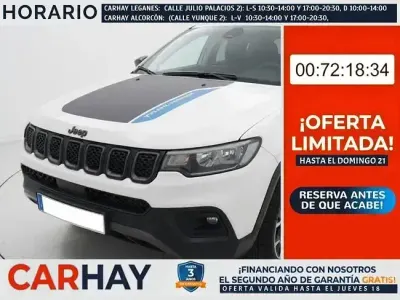 Usado Jeep Compass Trailhawk 241 CV (177 kW) 2022 Blanco SUV
