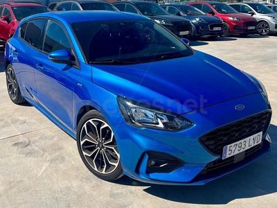 Usado Ford Focus ST-Line 125 CV (91 kW) 2021 Azul Berlina