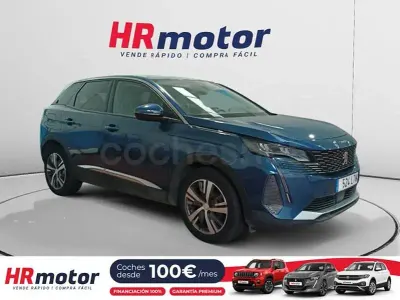 Usado Peugeot 3008 Allure 130 CV (95 kW) 2021 Azul SUV
