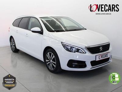 Blanco Usado 2021 Peugeot 308 SW Active Familiar | 12.900 € (Precio justo)
