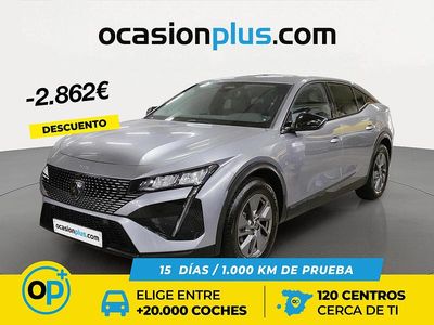 Usado Peugeot 408 Allure 180 CV (132 kW) 2024 Gris SUV