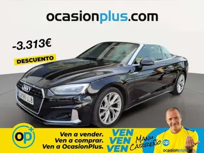 Usado Audi A5 Cabriolet Advanced 163 CV (119 kW) 2020 Negro Descapotable