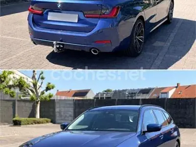 Usado BMW 318 150 CV (110 kW) 2023 Azul Familiar
