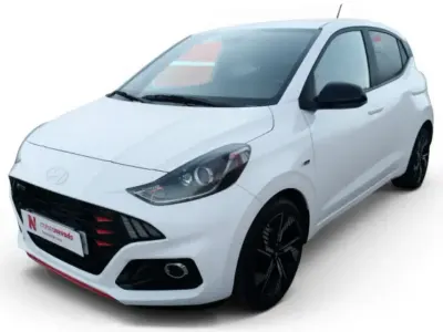 Usado Hyundai i10 N Line 84 CV (61 kW) 2024 Blanco Utilitario