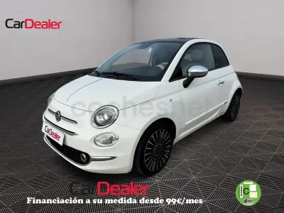 Usado Fiat 500 Mirror 69 CV (50 kW) 2018 Blanco Berlina