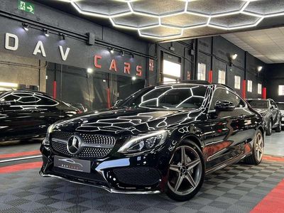 Negro Usado 2017 Mercedes C220 Coupe | 25.990 € (Precio justo)