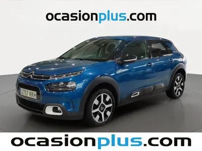Usado Citroën C4 Cactus Shine 99 CV (72 kW) 2018 Azul Utilitario