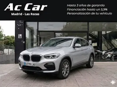Usado BMW X4 Comfort Edition 184 CV (135 kW) 2021 Gris / plata SUV