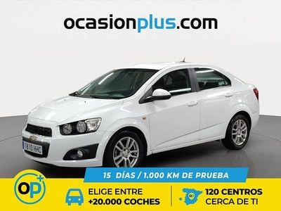 Usado Chevrolet Aveo LTZ 101 CV (74 kW) 2011 Blanco Berlina