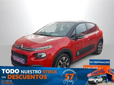 Usado Citroën C3 PureTech 110 CV (80 kW) 2017 Rojo Berlina