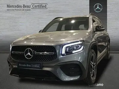 Usado Mercedes GLB200 150 CV (110 kW) 2023 Gris montaña SUV