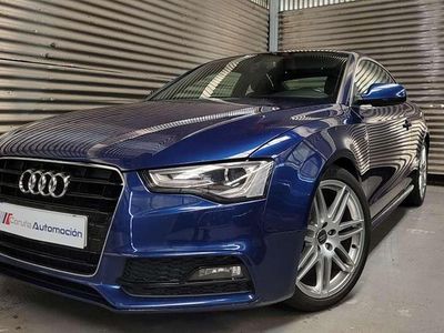 Azul Usado 2015 Audi A5 S-Line Coupe | 19.900 € (Caro)