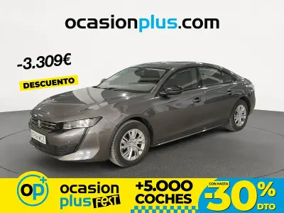 Usado Peugeot 508 Active 131 CV (96 kW) 2022 Gris Berlina