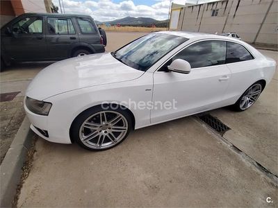 Usado Audi A5 190 CV (139 kW) 2009 Blanco Coupe