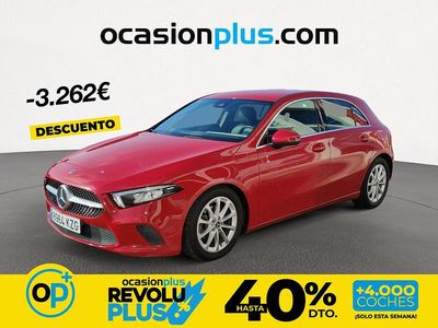 Usado Mercedes A180 116 CV (85 kW) 2019 Rojo Berlina