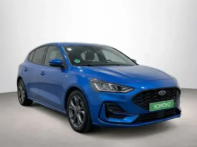 Usado Ford Focus ST-Line 125 CV (91 kW) 2022 Azul Berlina