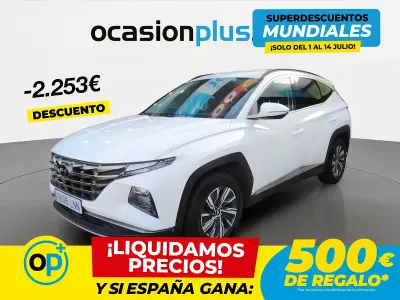 Usado Hyundai Tucson 115 CV (84 kW) 2021 Blanco SUV